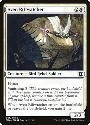 Aven Riftwatcher EMA 1 NM Magic: The Gathering