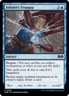 Johann's Stopgap WOE 58 NM Magic: The Gathering