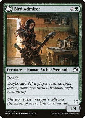 Bird Admirer // Wing Shredder MID 169 LP Magic: The Gathering