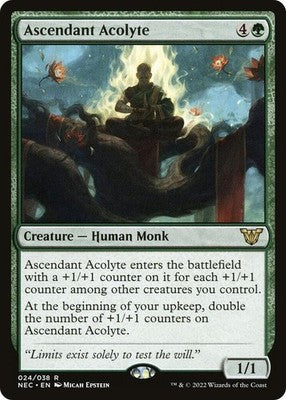 Ascendant Acolyte NEC 24 NM Magic: The Gathering