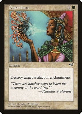 Disenchant MIR 10 LP Magic: The Gathering