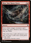 Blow Your House Down ELD 114 NM Magic: The Gathering