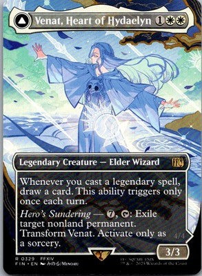 Venat, Heart of Hydaelyn (Borderless) 329 FINAL FANTASY Magic: The Gathering NM