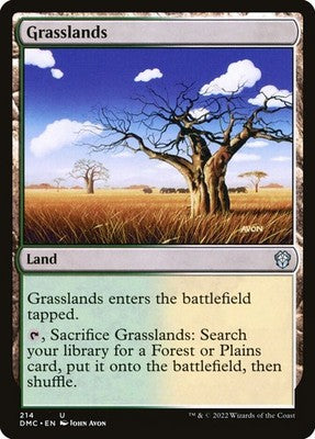 Grasslands DMC 214 NM Magic: The Gathering