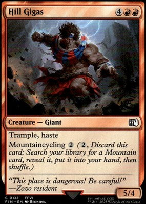 Hill Gigas FINAL FANTASY 141 C Magic: The Gathering Near Mint