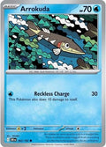 Arrokuda 062/182 SV10: Destined Rivals Reverse Holofoil Pokémon TCG