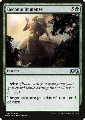 Become Immense UMA 157 NM Magic: The Gathering