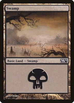 Swamp M12 239 LP Magic: The Gathering