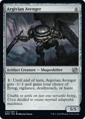 Argivian Avenger BRO 232 NM Magic: The Gathering