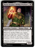 Baron Strucker, HYDRA Overlord Marvel Super Heroes 88 U Magic: The Gathering