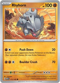 Rhyhorn 111/165 SV: Scarlet & Violet 151 Pokémon TCG