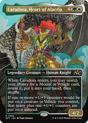 Caradora, Heart of Alacria DFT 362 NM Magic: The Gathering