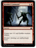 Krenko's Command Ravnica Remastered 115 C Magic: The Gathering Near Mint