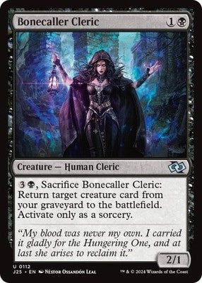 Bonecaller Cleric J25 112 NM Magic: The Gathering