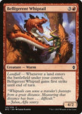 Belligerent Whiptail BFZ 141 NM Magic: The Gathering