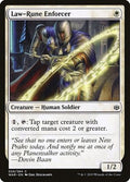 Law-Rune Enforcer WAR 20 NM Magic: The Gathering