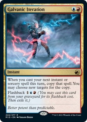 Galvanic Iteration MID 224 Foil LP Magic: The Gathering
