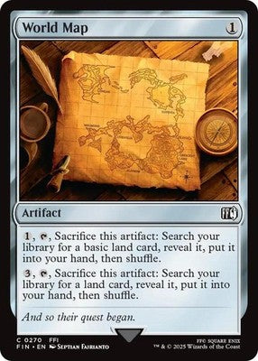 World Map FIN 270 NM Magic: The Gathering