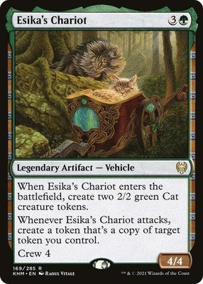 Esika's Chariot KHM 169 NM Magic: The Gathering