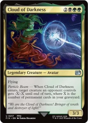 Cloud of Darkness FIN 217 NM Magic: The Gathering