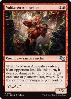 Voldaren Ambusher J25 611 NM Magic: The Gathering