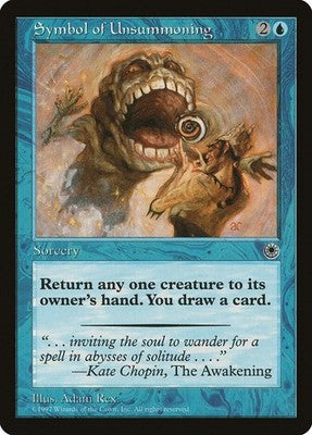 Symbol of Unsummoning POR 70 LP Magic: The Gathering