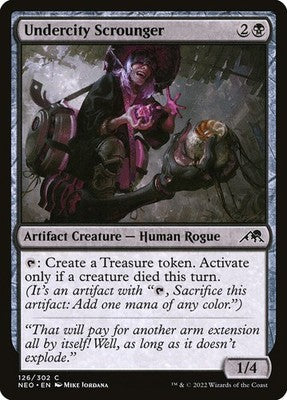 Undercity Scrounger NEO 126 NM Magic: The Gathering