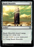 Basalt Monolith 210 Uncommon Commander Anthology Magic: The Gathering Near Mint