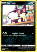 Purrloin Brilliant Stars 090/172 Common Pokémon — English Near Mint