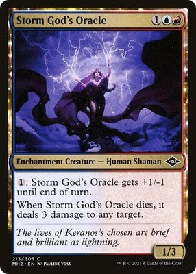 Storm God's Oracle MH2 213 NM Magic: The Gathering