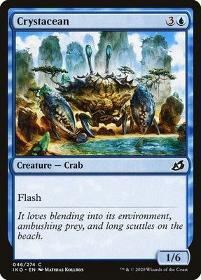 Crystacean IKO 46 NM Magic: The Gathering