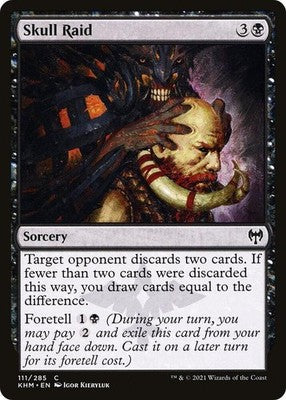Skull Raid KHM 111 NM Magic: The Gathering