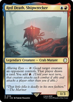 Red Death, Shipwrecker PIP 116 NM Magic: The Gathering