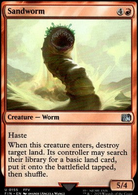 Sandworm FINAL FANTASY 155 U Magic: The Gathering Near Mint