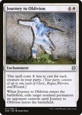 Journey to Oblivion ZNR 17 NM Magic: The Gathering