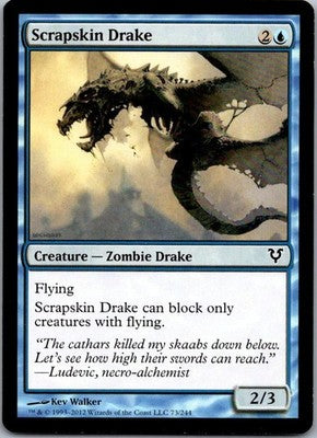 Scrapskin Drake 73 Common Avacyn Restored Magic: The Gathering Lightly Played