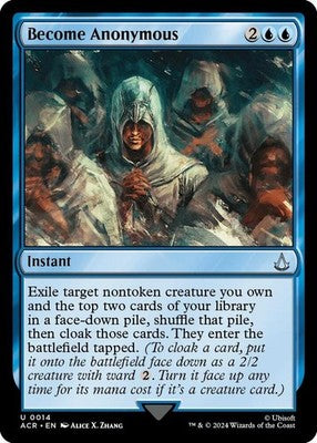 Become Anonymous ACR 14 NM Magic: The Gathering