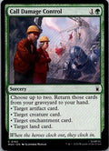 Call Damage Control 162 Common Marvel Super Heroes Magic: The Gathering NM
