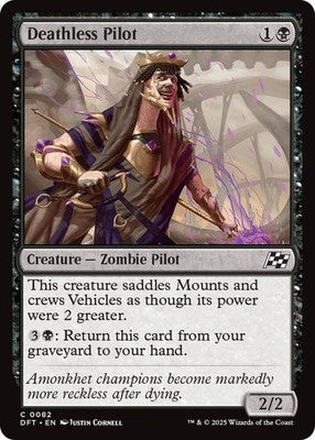 Deathless Pilot DFT 82 Foil NM Magic: The Gathering