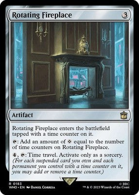 Rotating Fireplace WHO 183 NM Magic: The Gathering