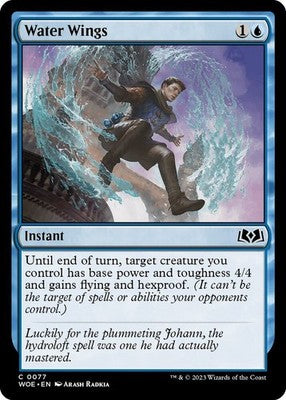 Water Wings WOE 77 NM Magic: The Gathering