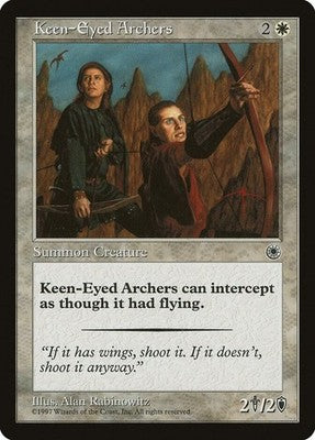 Keen-Eyed Archers POR 19 LP Magic: The Gathering