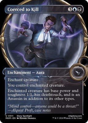 Coerced to Kill MKM 311 NM Magic: The Gathering