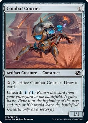 Combat Courier BRO 77 NM Magic: The Gathering