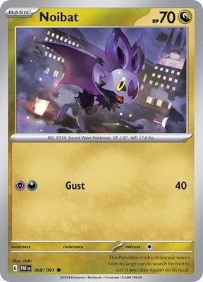 Noibat 068/091 SV: Paldean Fates Pokémon TCG