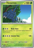 Heracross 008/167 SV06: Twilight Masquerade Reverse Holofoil Pokémon TCG