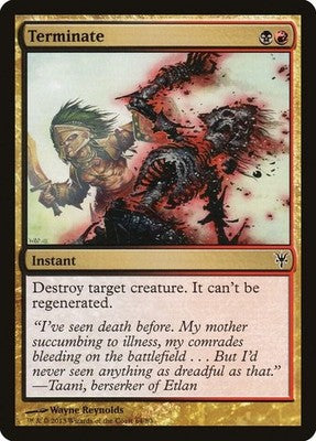 Terminate DDK 64 NM Magic: The Gathering