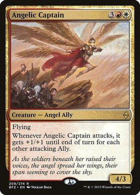 Angelic Captain BFZ 208 NM Magic: The Gathering