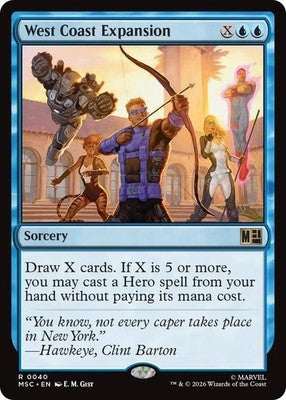 West Coast Expansion MSC 40 NM Magic: The Gathering