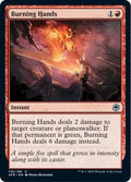 Burning Hands AFR 135 Foil NM Magic: The Gathering